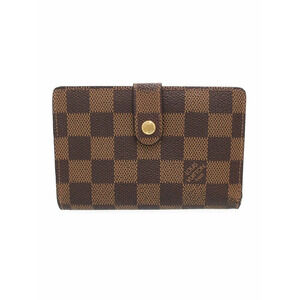 0 Damier Portefeuille Viennois Clasp Wallet